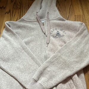 Knit Zip Up Sweatshirt